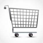 Shopping Trolley Stock Photo