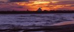 Kings Beach In The Sunshine Coast, Queensland Stock Photo