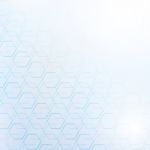 Abstract Blue Technology Geometric Corporate Design Background Stock Photo