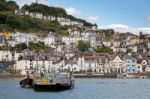 Kingswear, Devon/uk - July 28 : View Of Thr Kingswear To Dartmou Stock Photo