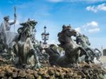 Monument To The Girondins In Place Des Quincones Bordeaux Stock Photo