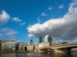 View Of The Modern London Skyline Stock Photo