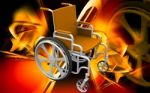 Wheelchair Stock Photo