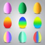 Easter Egg Colorful Stock Photo