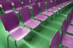 Empty Chairs Stock Photo