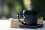 
Books, Telephone, Sunny, Morning Stock Photo