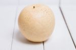 Tasty Nashi Pear Stock Photo