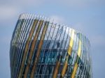 View Of La Cite Du Vin Building In Bordeaux Stock Photo