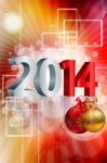 New Year 2014 Stock Photo