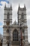 London/uk - March 21 : Exterior View Of Westminster Abbey In Lon Stock Photo