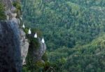 Wat Chaleom Prakiat Temple View Point In Lampang Stock Photo