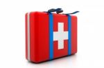 First Aid Kit Stock Photo