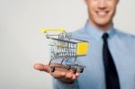 Add To Cart, E-commerce Concept Stock Photo