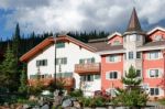 New Apartments At Sun Peaks Resort Stock Photo