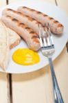 Traditional German Wurstel Sausages Stock Photo