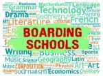 Boarding Schools Represents Studying Learning And Boarder Stock Photo