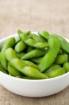 Edamame Soy Beans Stock Photo