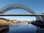 Newcastle Upon Tyne, Tyne And Wear/uk - January 20 : View Of The Stock Photo