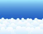 Clouds Background Stock Photo