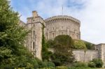 Windsor, Maidenhead & Windsor/uk - July 22 : View Of Windsor Cas Stock Photo