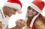 People Doing Arm Wrestling Stock Photo