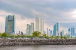 Skyscrapers In Panama City, Panama Stock Photo