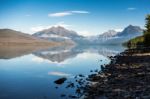 Lake Mcdonald Stock Photo