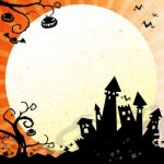 Halloween Background Stock Photo