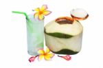 Coconut Drinks Stock Photo