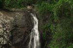 Natural Bridge Waterfall Stock Photo