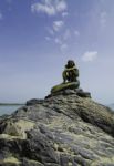 Beautiful Mermaid In Songkhla, Thailand Stock Photo