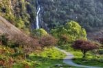 Aber Falls Stock Photo