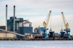 View Of The Tate And Lyle Refinery In Silvertown Stock Photo