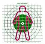 Shooting Target Stock Photo