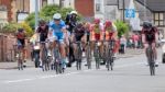 Cyclists Participating In The Velethon Cycling Event In Cardiff Stock Photo