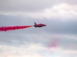 Red Arrows Display Team 50th Anniversary At Biggin Hill Airport Stock Photo