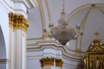 Marbella, Andalucia/spain - July 6 : Interior Of The Church Of T Stock Photo