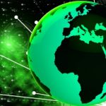 Europe Africa Globe Means Country Planet And African Stock Photo