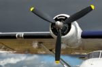 Close-up Of A Catalina Flying Boat Stock Photo