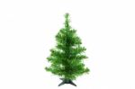 Pure Christmas Tree Stock Photo