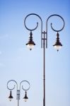 Street lamp Post Stock Photo