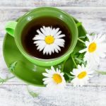 Chamomile Tea Stock Photo