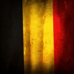 Old Grunge Flag Of Belgium Stock Photo