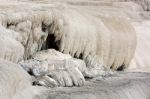 Mammoth Hot Springs Stock Photo