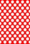 Red Polka Dots Stock Photo