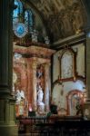 Malaga, Andalucia/spain - July 5 : Interior View Of The Cathedra Stock Photo