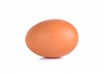 Chicken Egg Isolated On A White Background Stock Photo