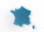 Blue France Stock Photo