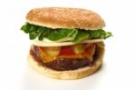 Hamburger Stock Photo