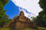 Baksei Chamkrong, 10th Century Hindu Temple, Part Of Angkor Wat Stock Photo